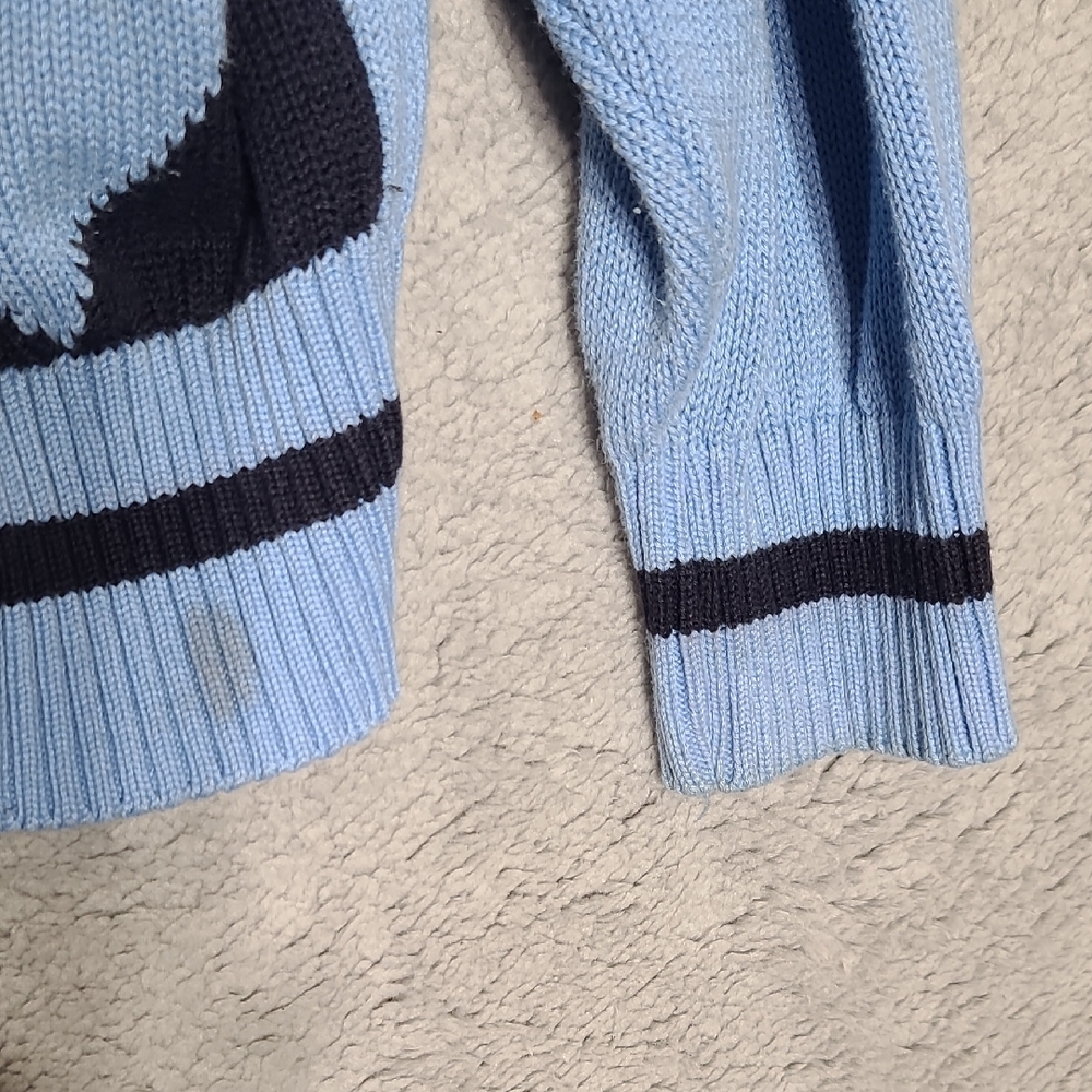 Phat Farm Blue and Black V-Neck Sweater - Picture 8 of 8